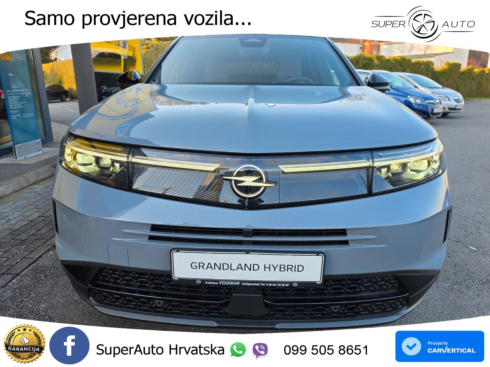 Opel Grandland 1.2 Turbo (145 KS) Hybrid eDCT GS LED+GR SJED+ACC