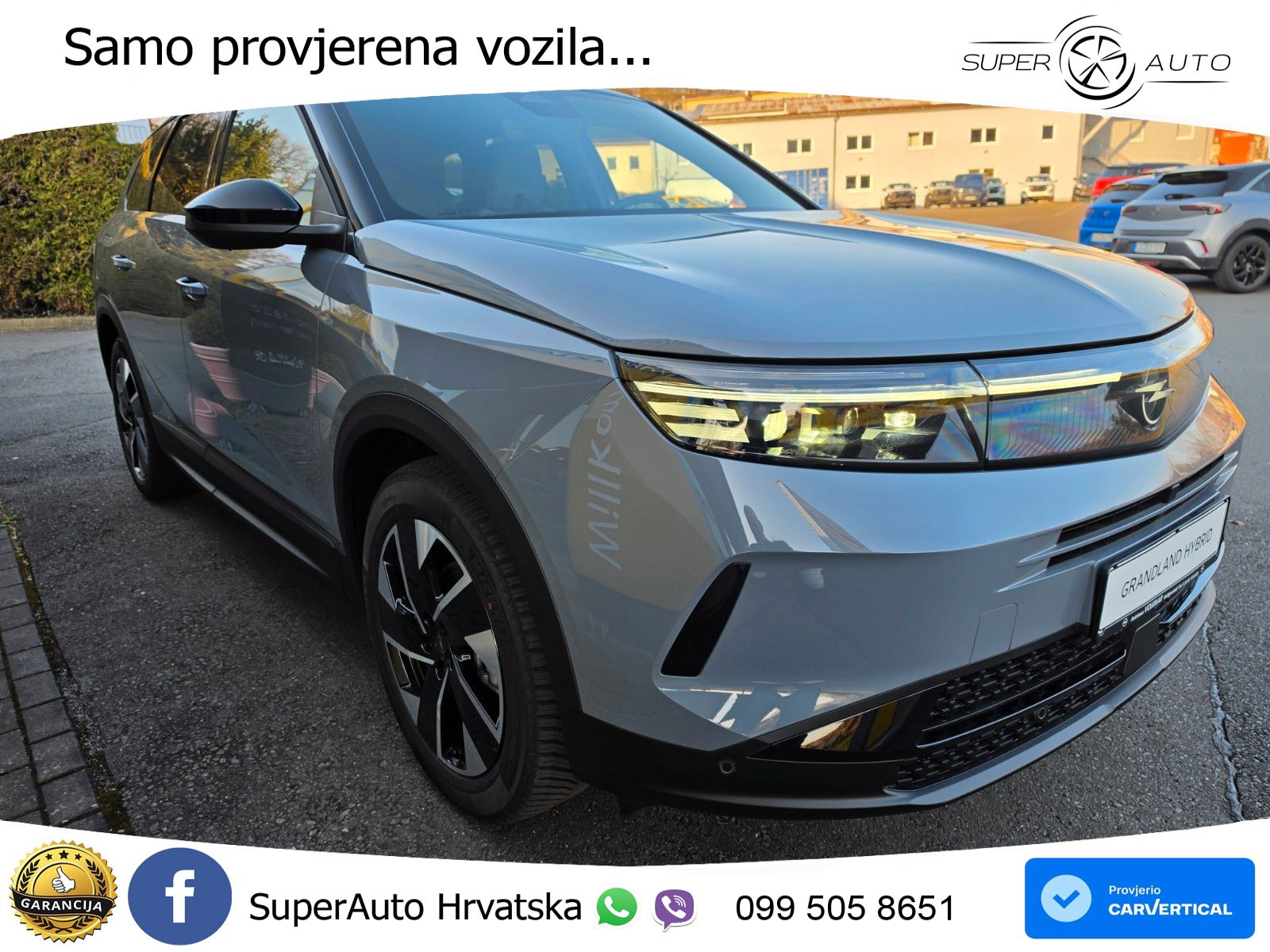 Opel Grandland 1.2 Turbo (145 KS) Hybrid eDCT GS LED+GR SJED+ACC