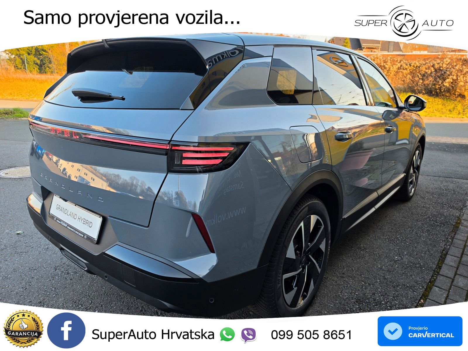 Opel Grandland 1.2 Turbo (145 KS) Hybrid eDCT GS LED+GR SJED+ACC