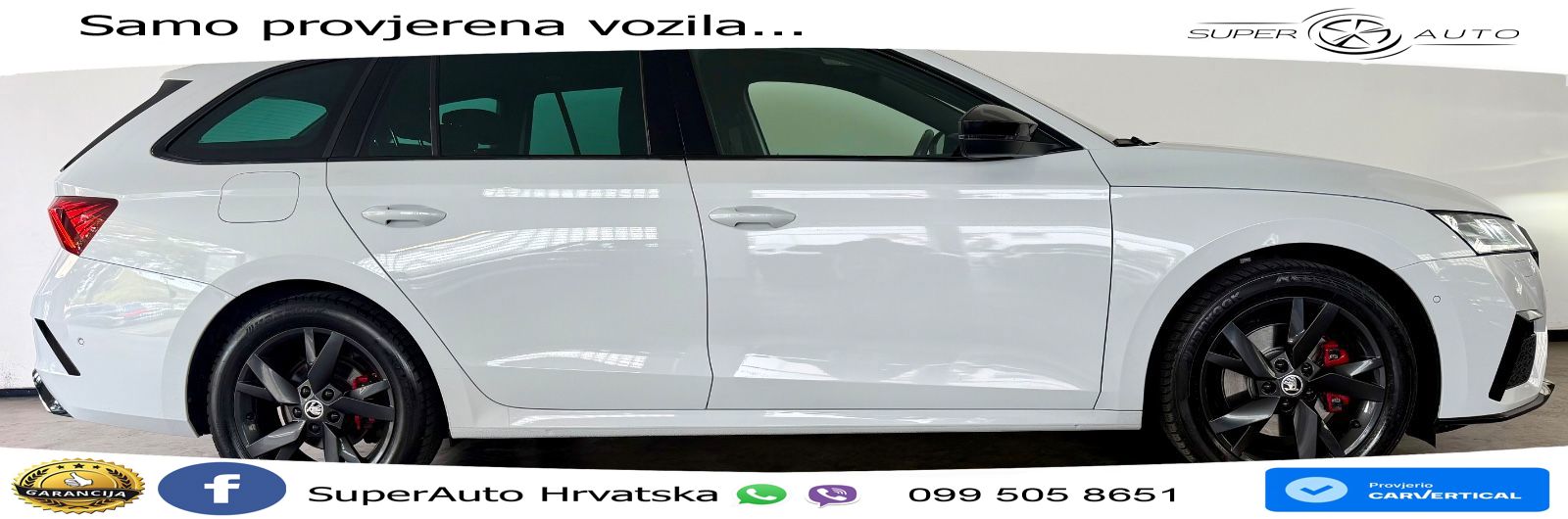 Škoda Octavia Combi RS 2.0 TDI (200 KS) DSG LED+GR SJED+ACC