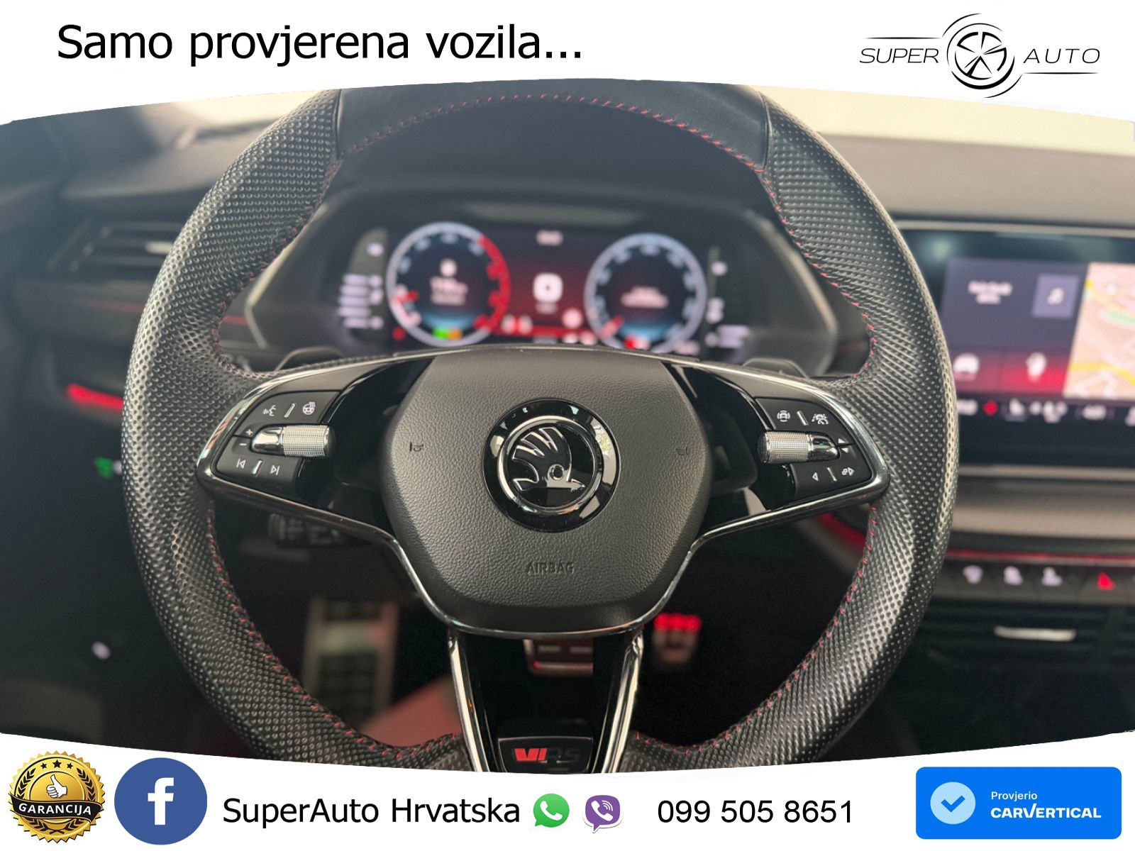 Škoda Octavia Combi RS 2.0 TDI (200 KS) DSG LED+GR SJED+ACC