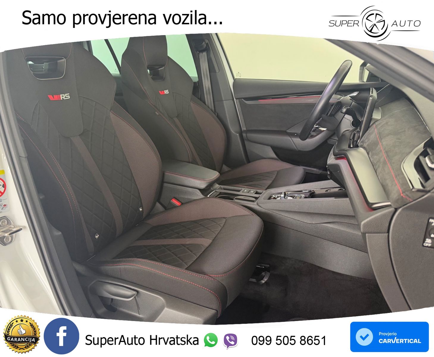 Škoda Octavia Combi RS 2.0 TDI (200 KS) DSG LED+GR SJED+ACC