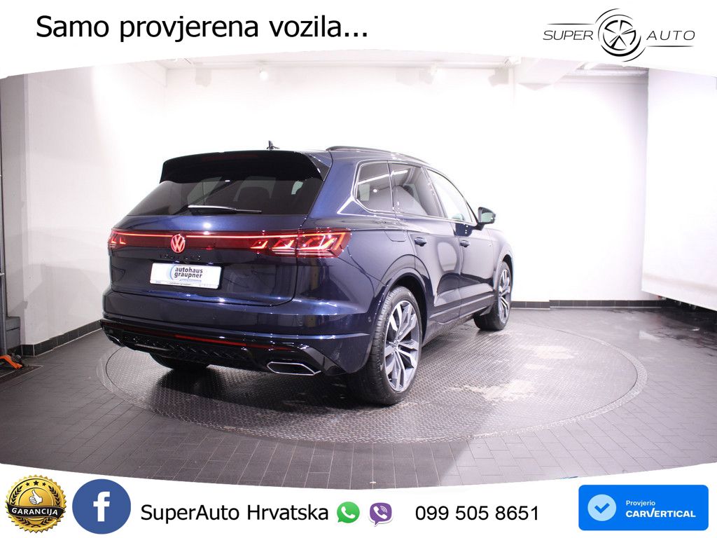 Volkswagen Touareg 3.0 V6 TDI (286 KS) 4MOTION Tiptronic ZRAČNI+ACC+GR SJED+KAM+PANO