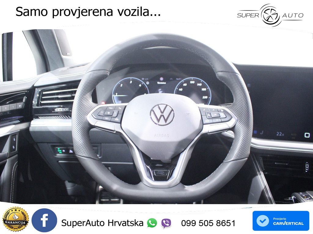 Volkswagen Touareg 3.0 V6 TDI (286 KS) 4MOTION Tiptronic ZRAČNI+ACC+GR SJED+KAM+PANO