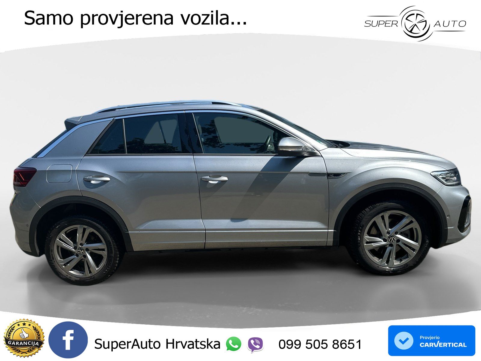 Volkswagen T-Roc 2.0 TSI (190 KS) 4M DSG R-Line LED+GR SJED+ACC