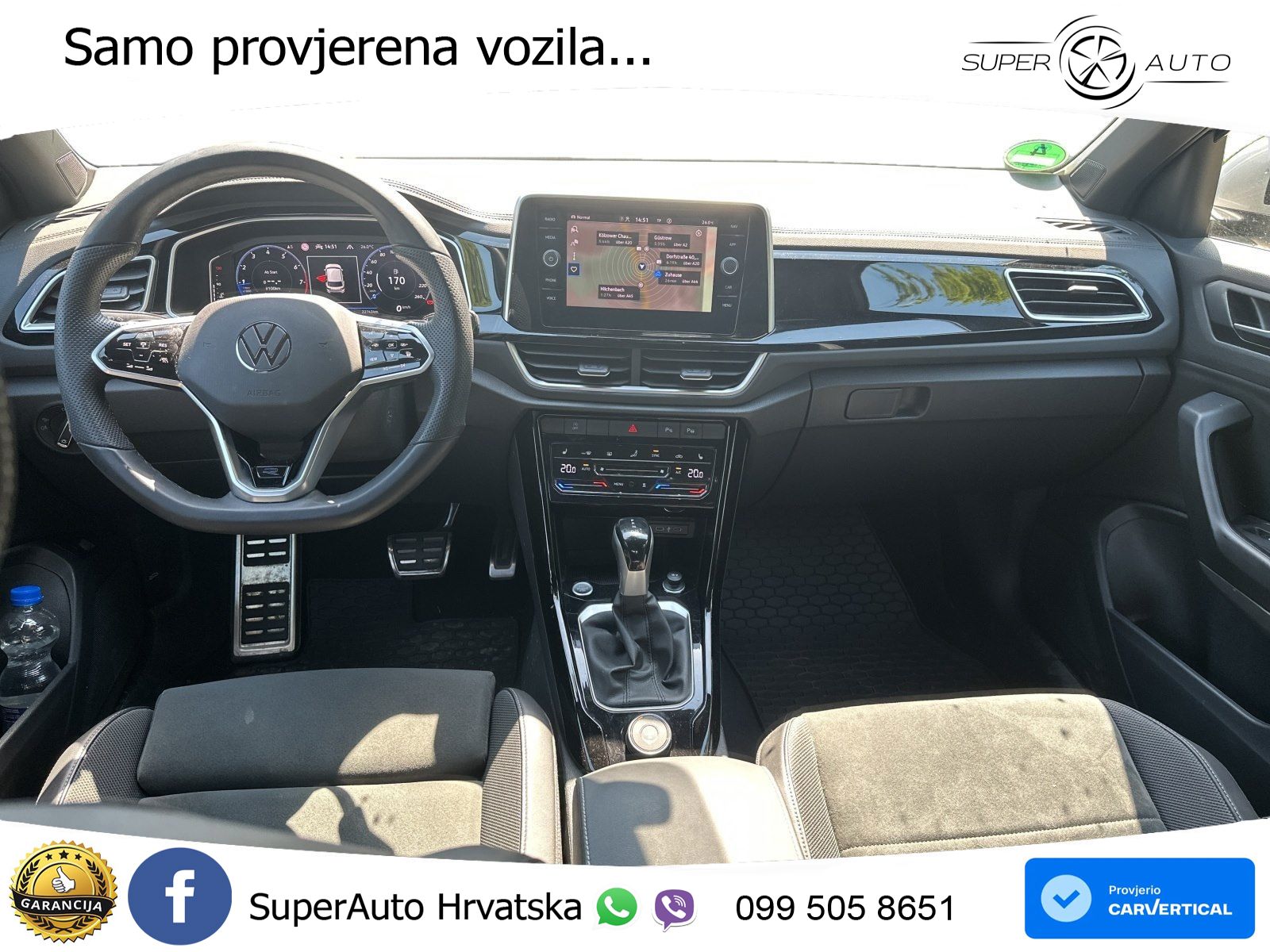 Volkswagen T-Roc 2.0 TSI (190 KS) 4M DSG R-Line LED+GR SJED+ACC
