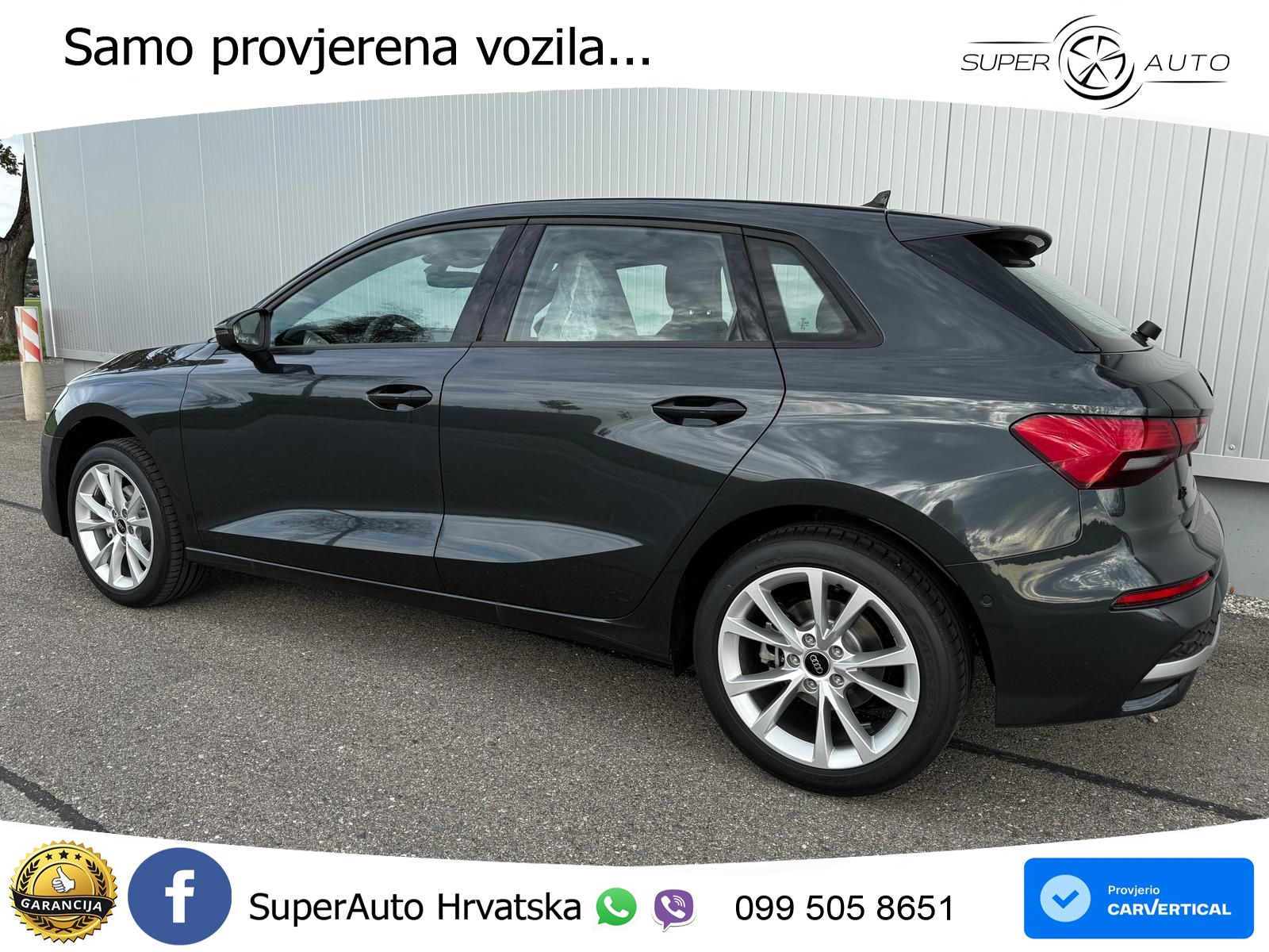 Audi A3 35 TFSI (150 KS) S tronic LED+GR SJED+ACC