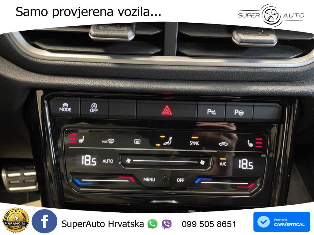 Volkswagen T-Roc 1.5 TSI (150 KS) MATRIX+GR SJED+KAM