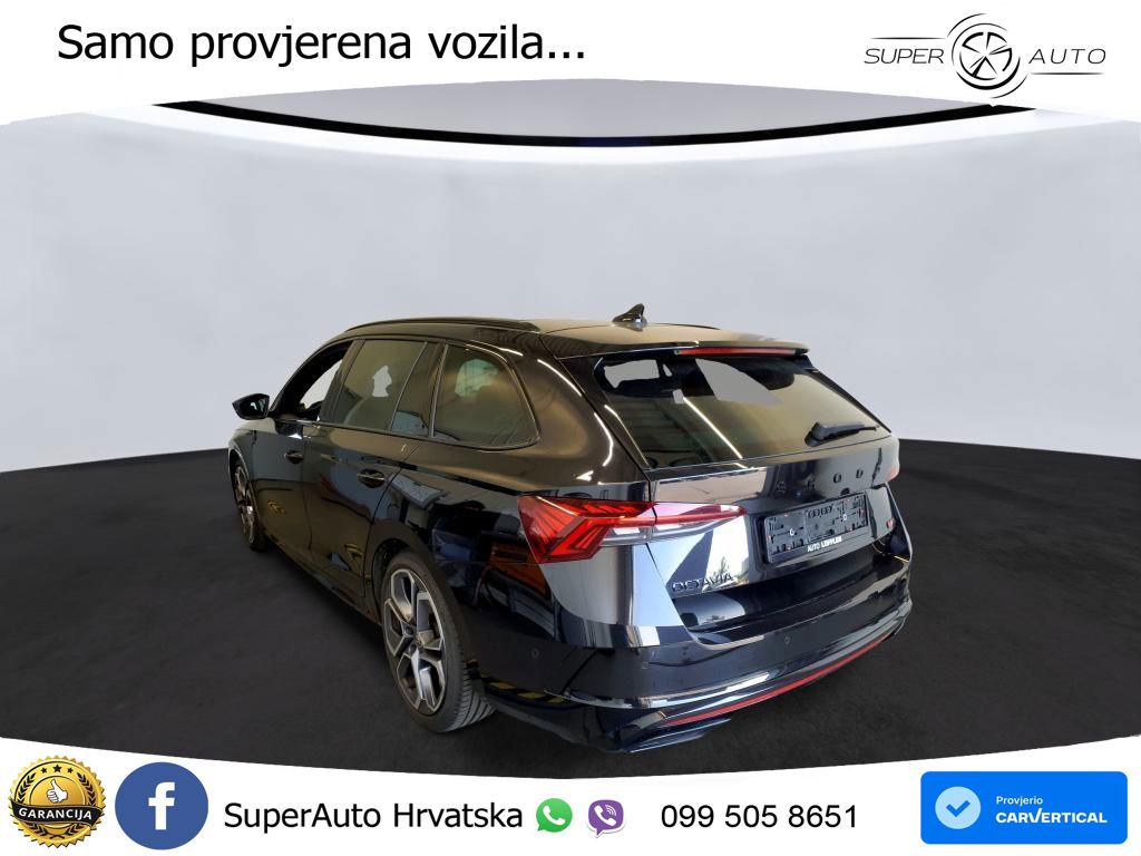 Škoda Octavia Combi RS 2.0 TDI (200 KS) 4x4 DSG LED+GR SJED+ACC