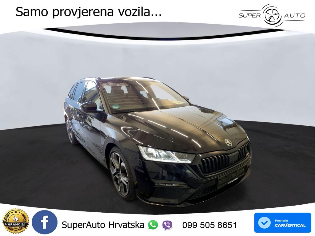 Škoda Octavia Combi RS 2.0 TDI (200 KS) 4x4 DSG LED+GR SJED+ACC