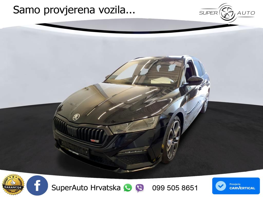 Škoda Octavia Combi RS 2.0 TDI (200 KS) 4x4 DSG LED+GR SJED+ACC