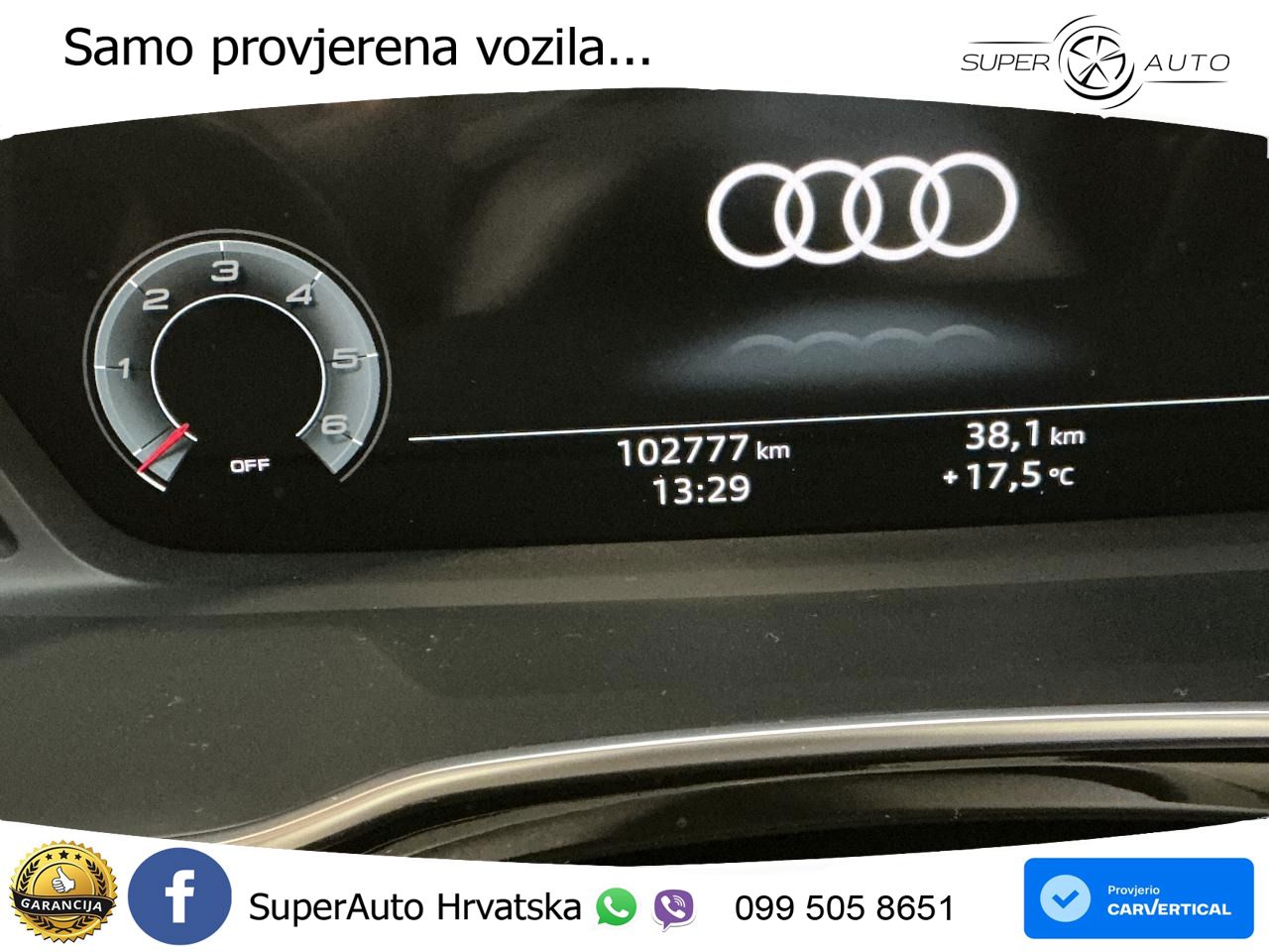 Audi Q3 Sportback 40 TDI (200 KS) quattro S tronic S line LED+GR SJED+ACC