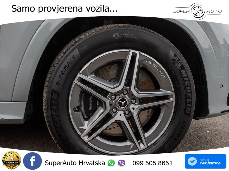 Mercedes GLE 350de (333 KS) 4MATIC 9G-TRONIC AMG ZRAČNI+ACC+GR SJED+360+PANO