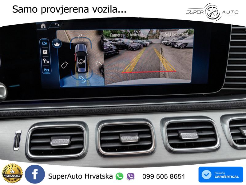 Mercedes GLE 350de (333 KS) 4MATIC 9G-TRONIC AMG ZRAČNI+ACC+GR SJED+360+PANO