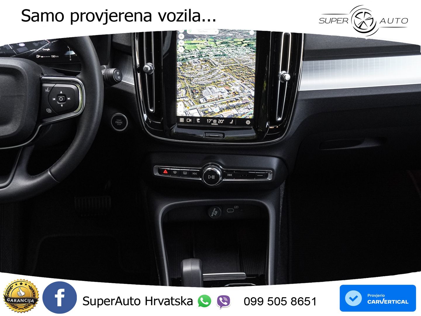 Volvo XC40 2.0 B3 163 KS Automatic ACC+GR SJED+360+PANO