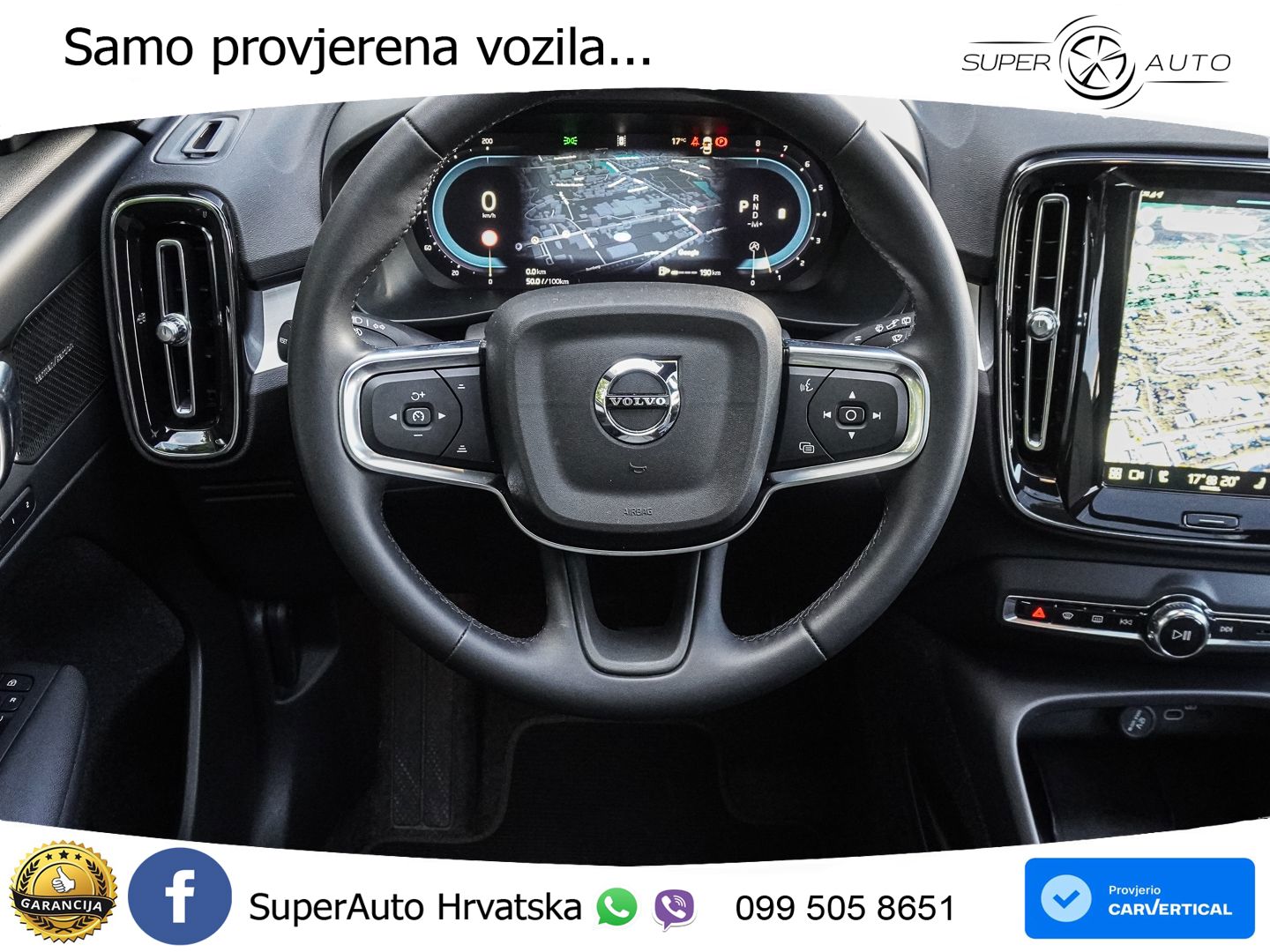 Volvo XC40 2.0 B3 163 KS Automatic ACC+GR SJED+360+PANO
