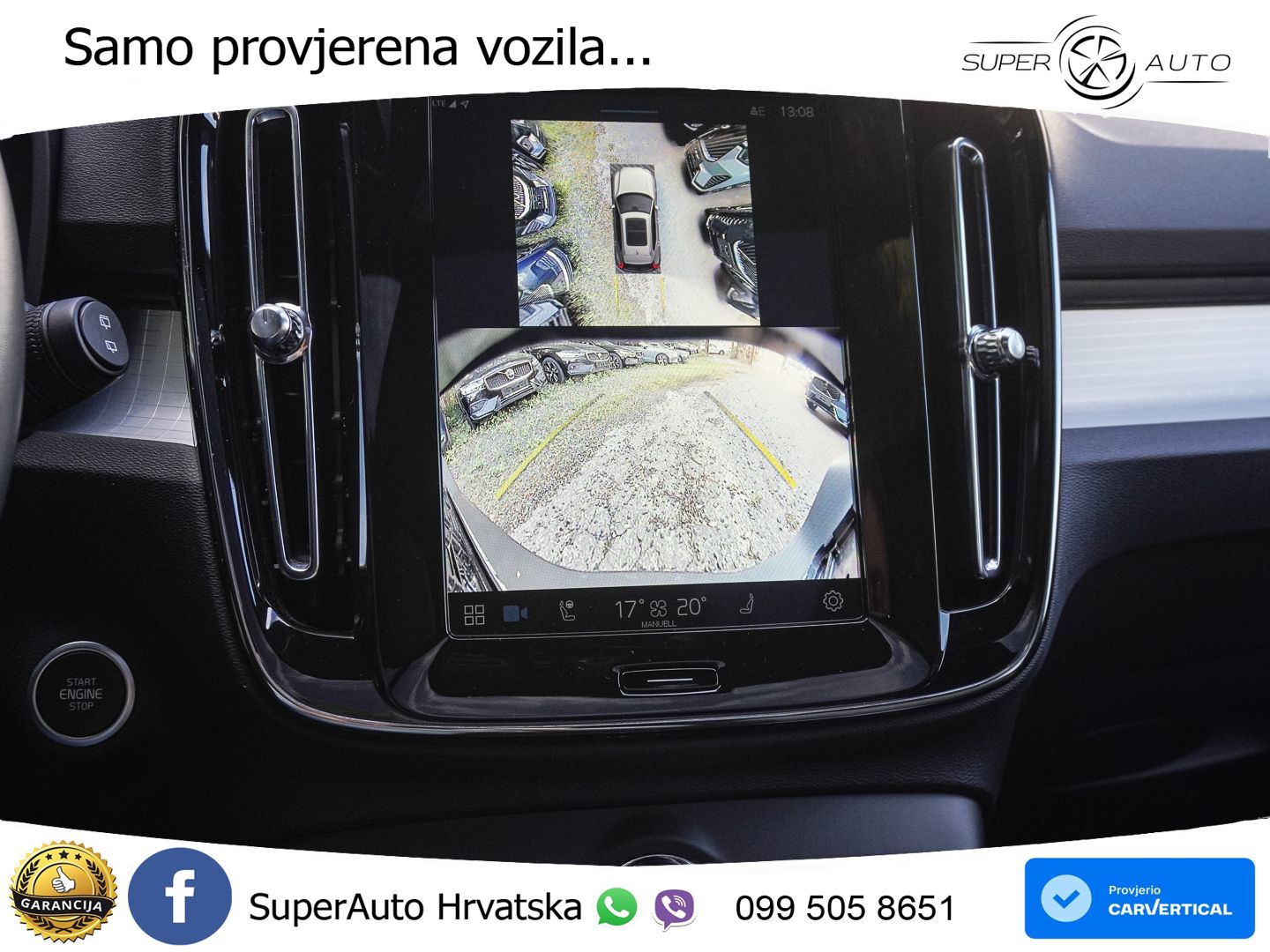 Volvo XC40 2.0 B3 163 KS Automatic ACC+GR SJED+360+PANO