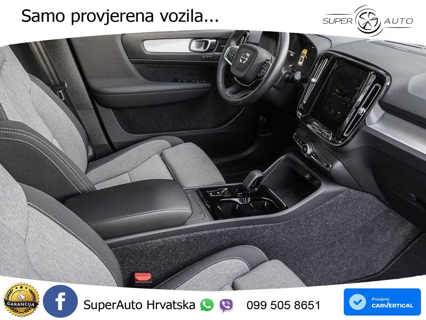Volvo XC40 2.0 B3 163 KS Automatic ACC+GR SJED+360+PANO