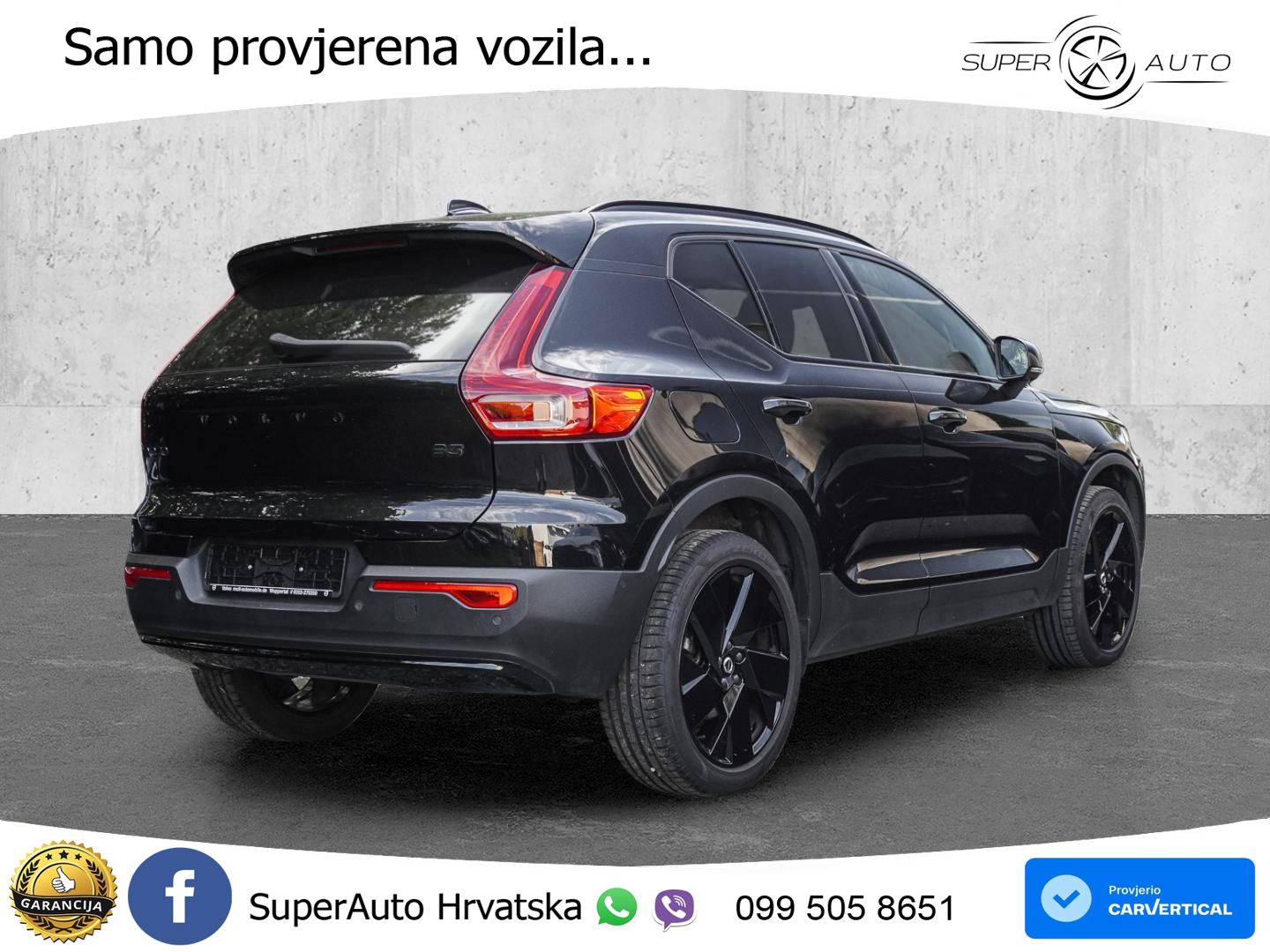 Volvo XC40 2.0 B3 163 KS Automatic ACC+GR SJED+360+PANO