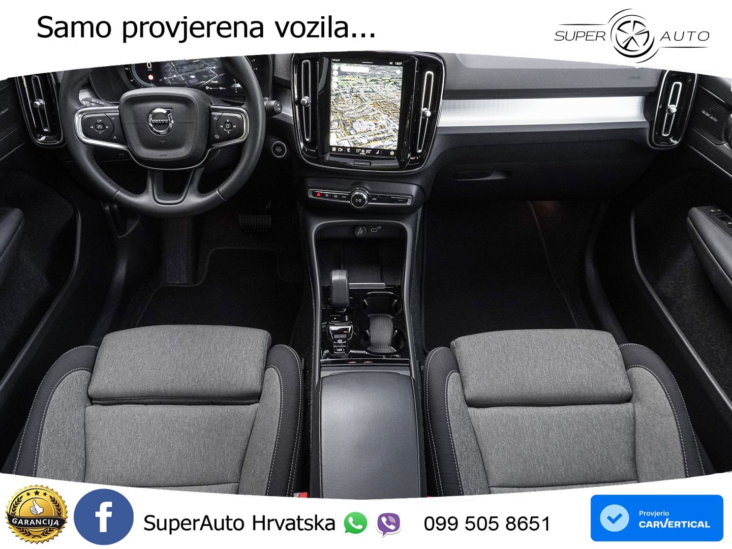 Volvo XC40 2.0 B3 163 KS Automatic ACC+GR SJED+360+PANO