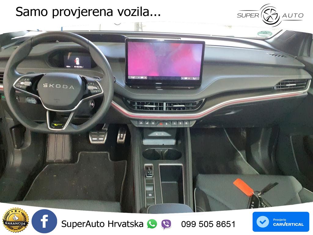 Škoda Enyaq iV RS 82 kWh (340 KS) AWD Suite ACC+HEAD+4xGR SJED+360+PANO
