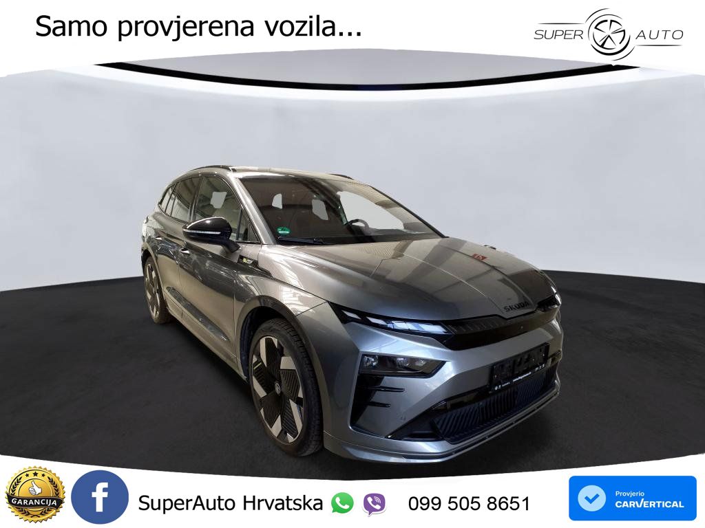 Škoda Enyaq iV RS 82 kWh (340 KS) AWD Suite ACC+HEAD+4xGR SJED+360+PANO
