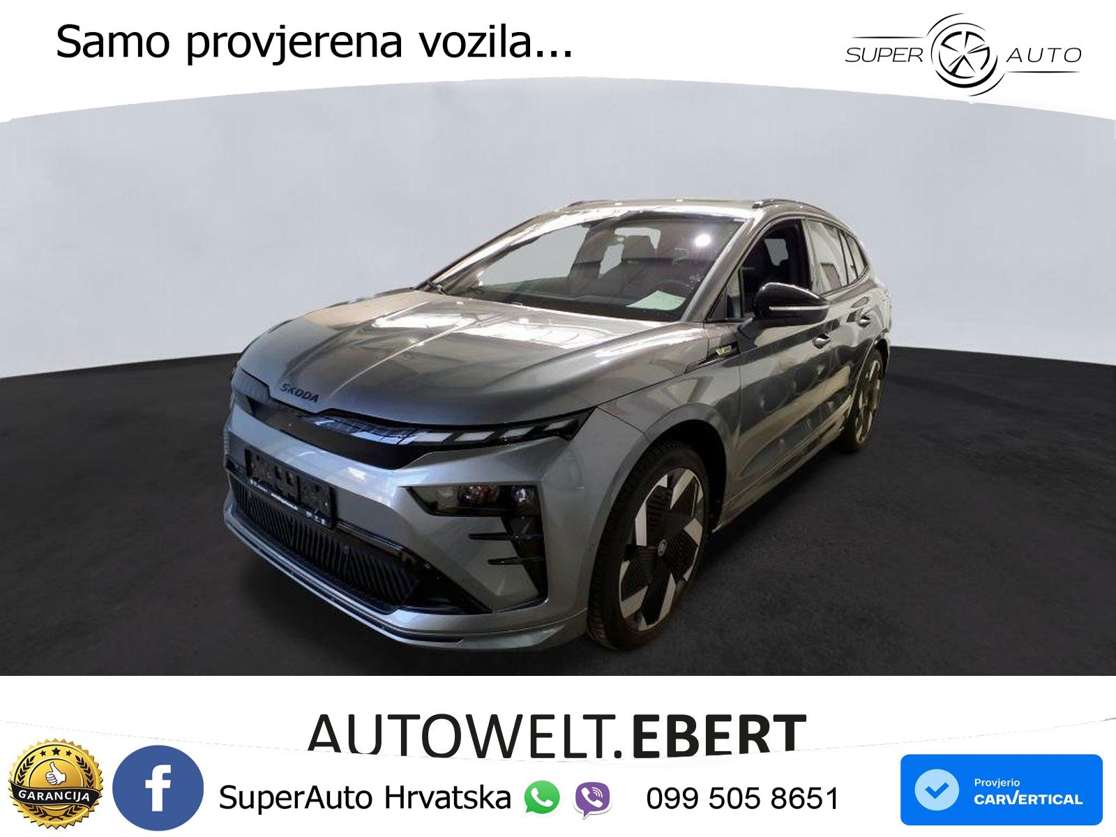 Škoda Enyaq iV RS 82 kWh (340 KS) AWD Suite ACC+HEAD+4xGR SJED+360+PANO