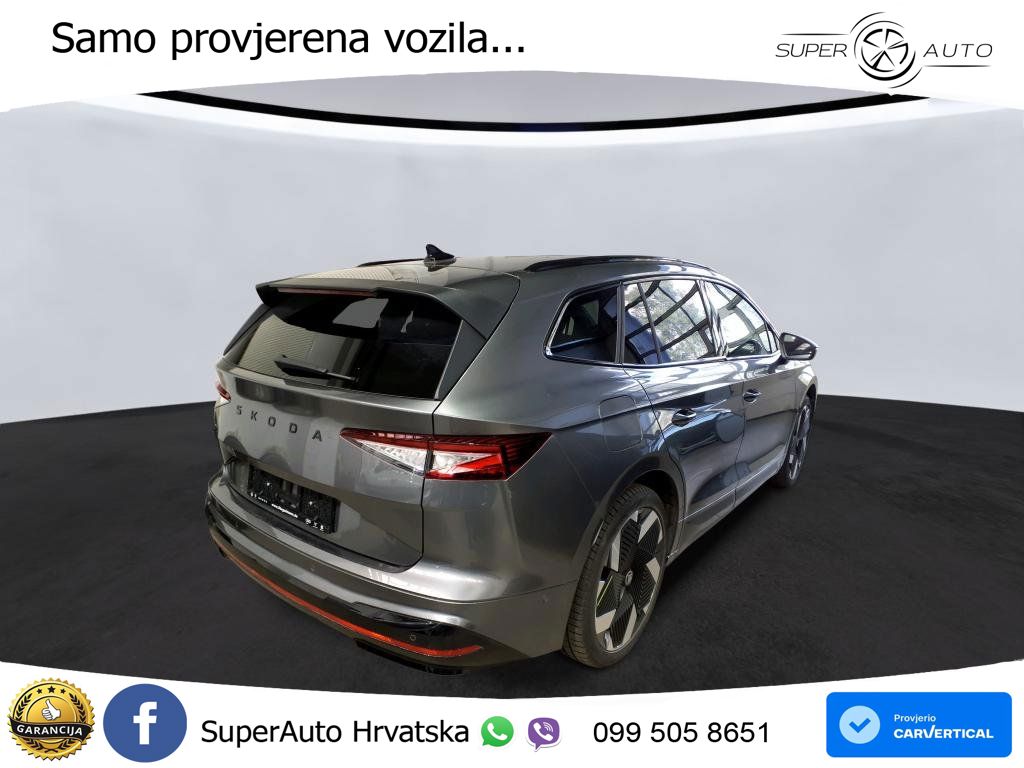 Škoda Enyaq iV RS 82 kWh (340 KS) AWD Suite ACC+HEAD+4xGR SJED+360+PANO