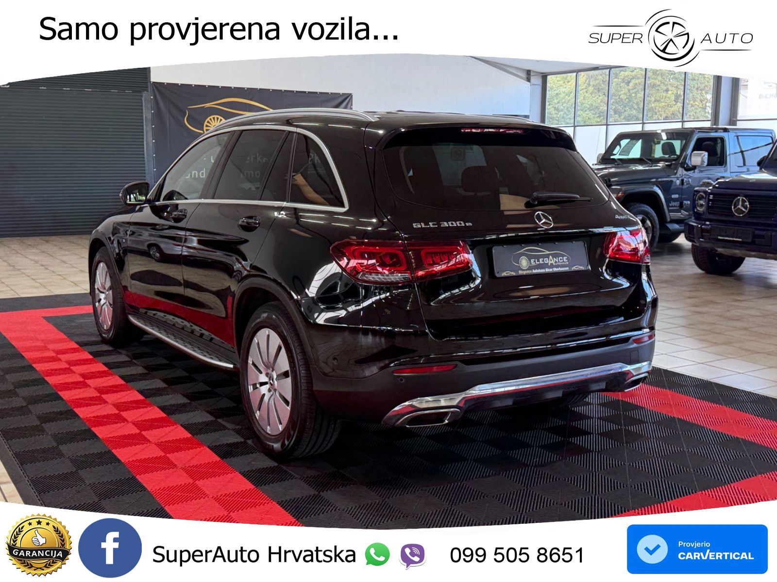 Mercedes GLC 300e (320 KS) 4MATIC 9G-TRONIC ZRAČNI+ACC+GR SJED+360