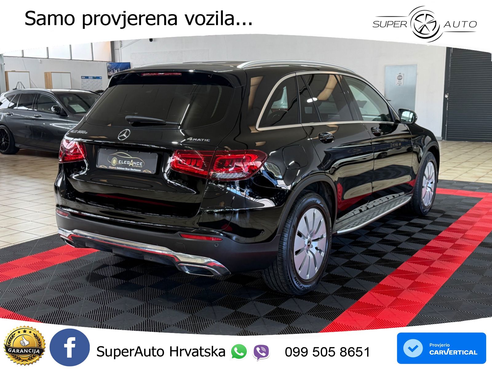 Mercedes GLC 300e (320 KS) 4MATIC 9G-TRONIC ZRAČNI+ACC+GR SJED+360
