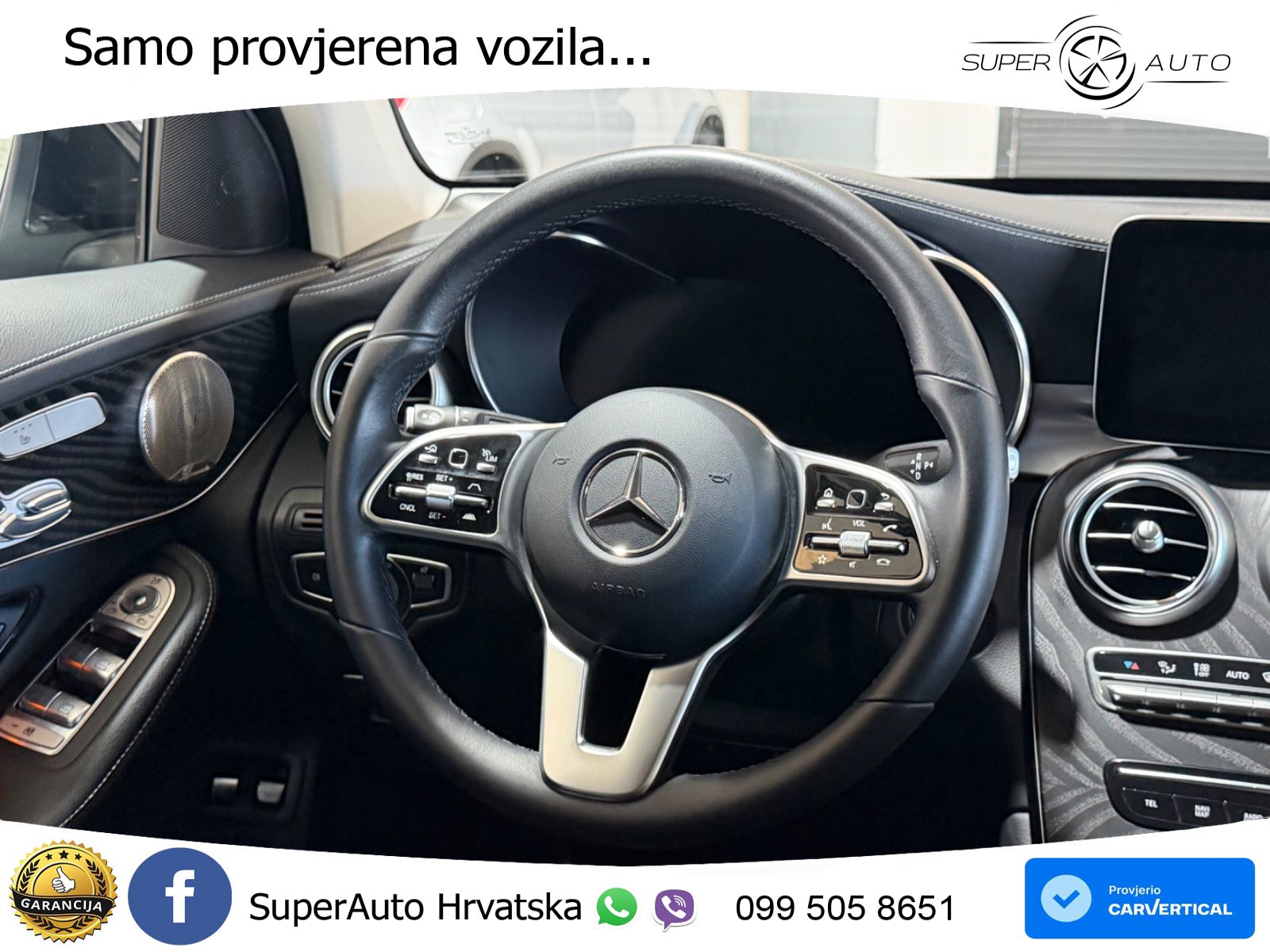 Mercedes GLC 300e (320 KS) 4MATIC 9G-TRONIC ZRAČNI+ACC+GR SJED+360