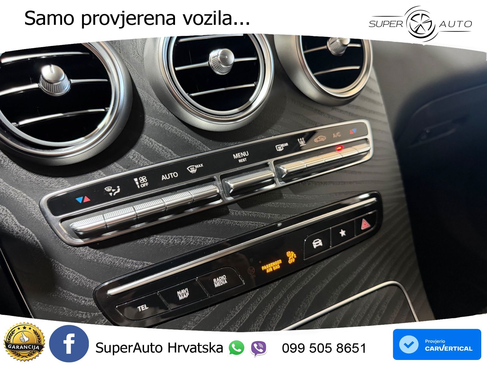 Mercedes GLC 300e (320 KS) 4MATIC 9G-TRONIC ZRAČNI+ACC+GR SJED+360