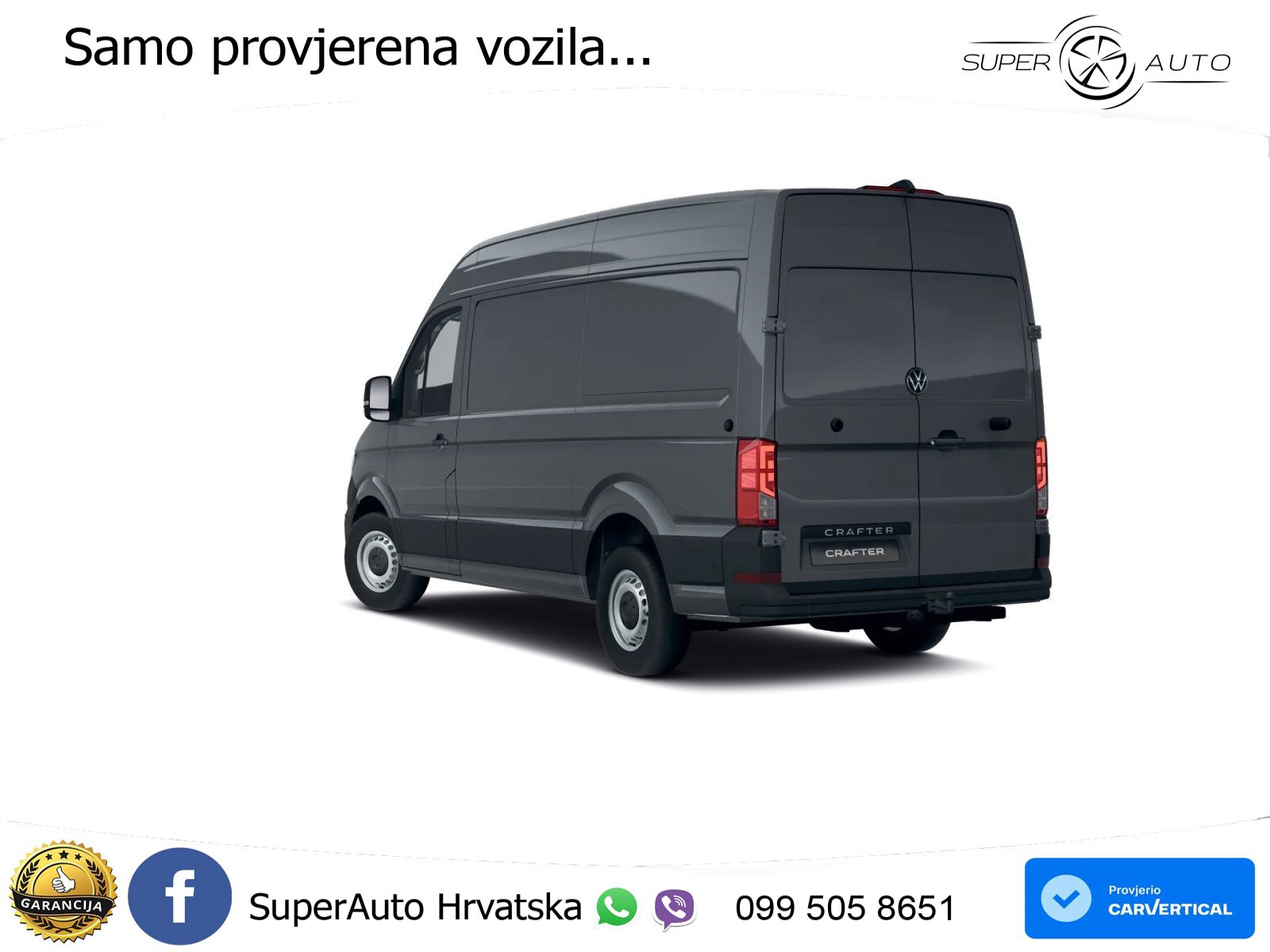 Volkswagen Crafter Kasten 35 MR HD 2.0TDI AHK KLIMA KAM 5JG 140 KS