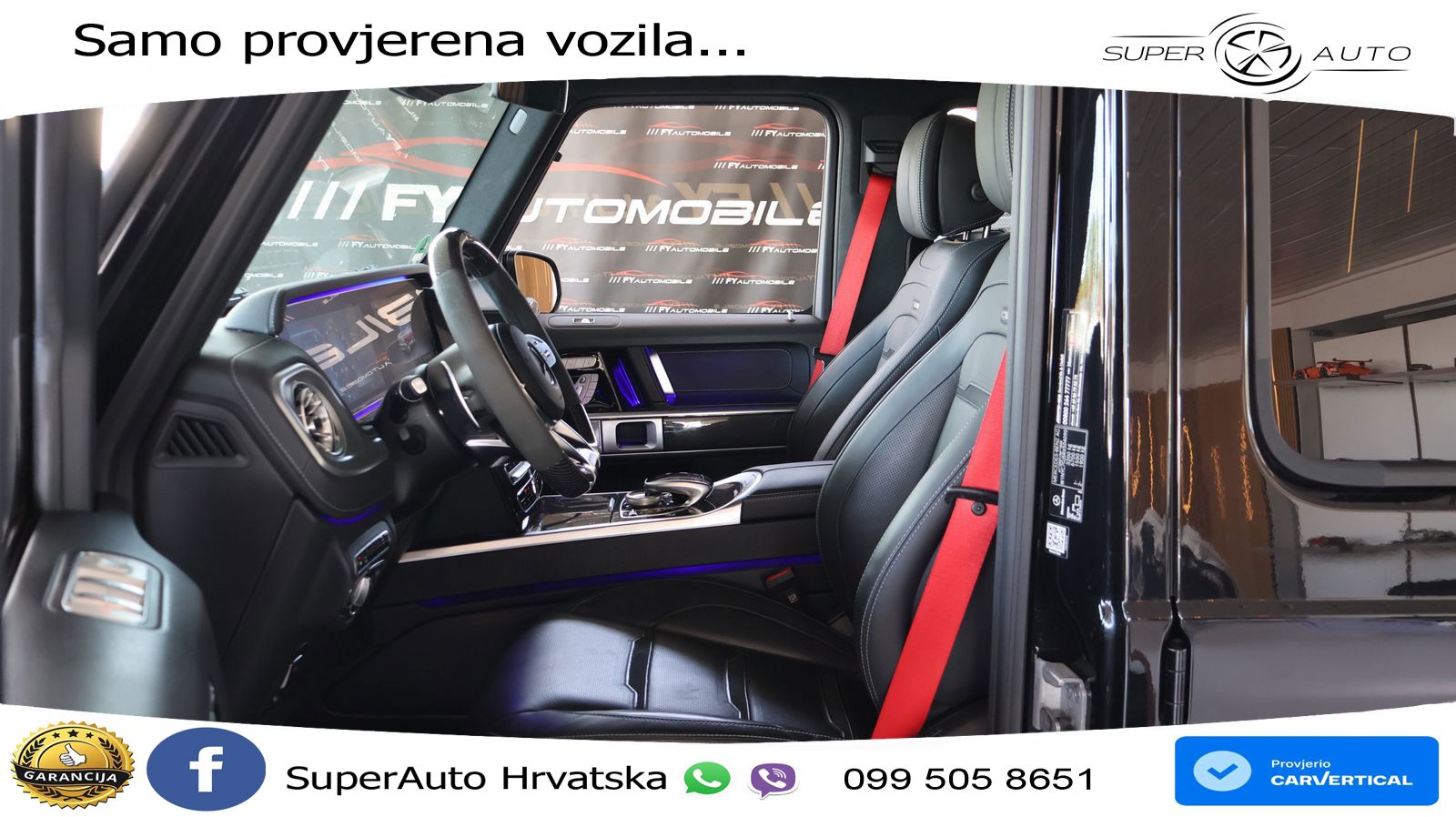 Mercedes AMG G 63 Long V8 (585 KS) 4MATIC 9G-TRONIC AMG SPEEDSHIFT PLUS LED+GR SJED+ACC