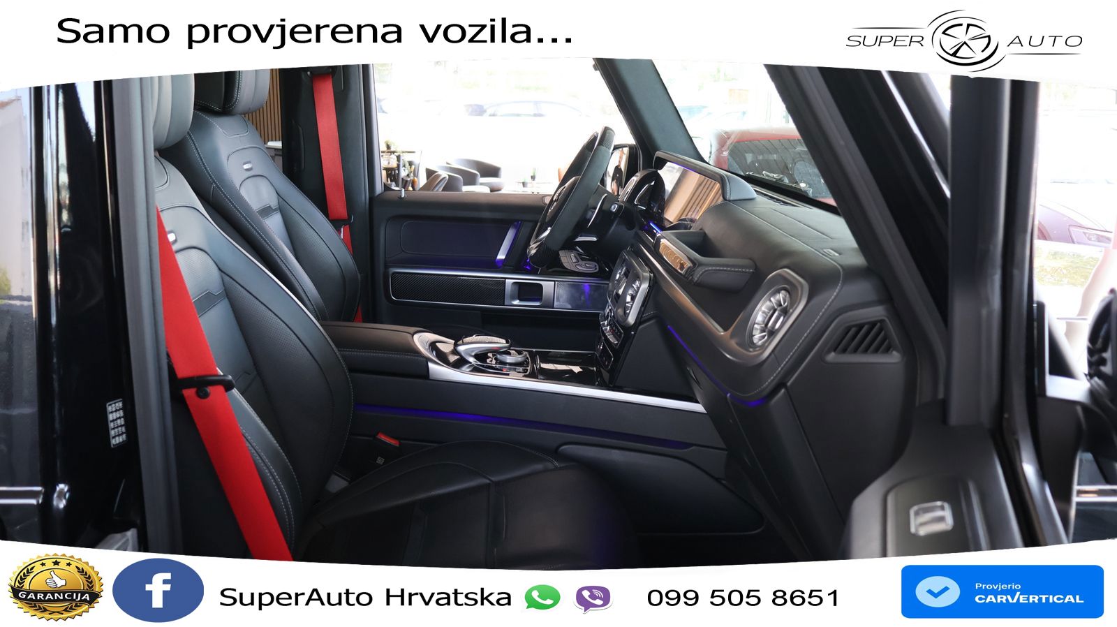 Mercedes AMG G 63 Long V8 (585 KS) 4MATIC 9G-TRONIC AMG SPEEDSHIFT PLUS LED+GR SJED+ACC