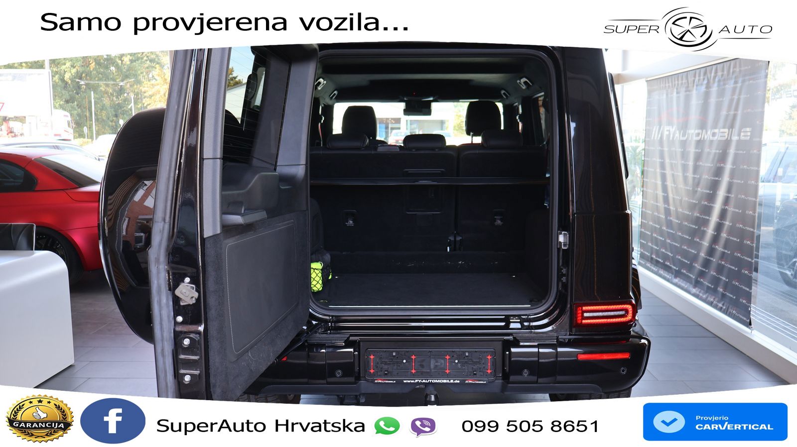 Mercedes AMG G 63 Long V8 (585 KS) 4MATIC 9G-TRONIC AMG SPEEDSHIFT PLUS LED+GR SJED+ACC