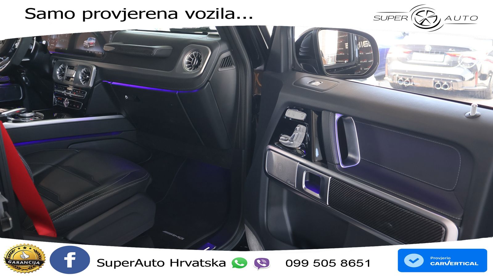 Mercedes AMG G 63 Long V8 (585 KS) 4MATIC 9G-TRONIC AMG SPEEDSHIFT PLUS LED+GR SJED+ACC