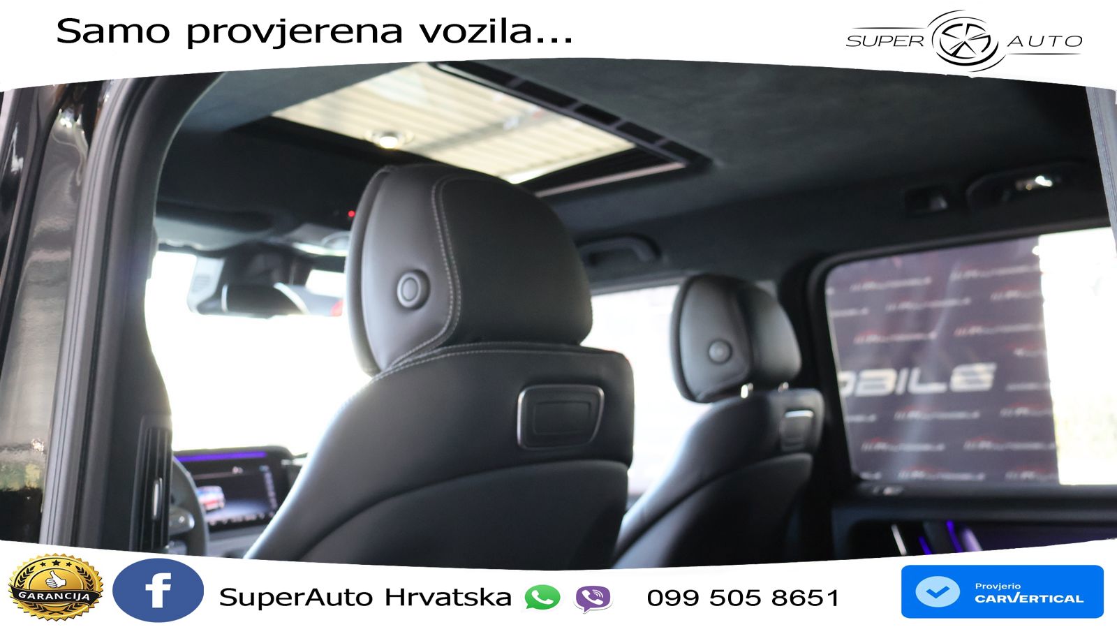 Mercedes AMG G 63 Long V8 (585 KS) 4MATIC 9G-TRONIC AMG SPEEDSHIFT PLUS LED+GR SJED+ACC