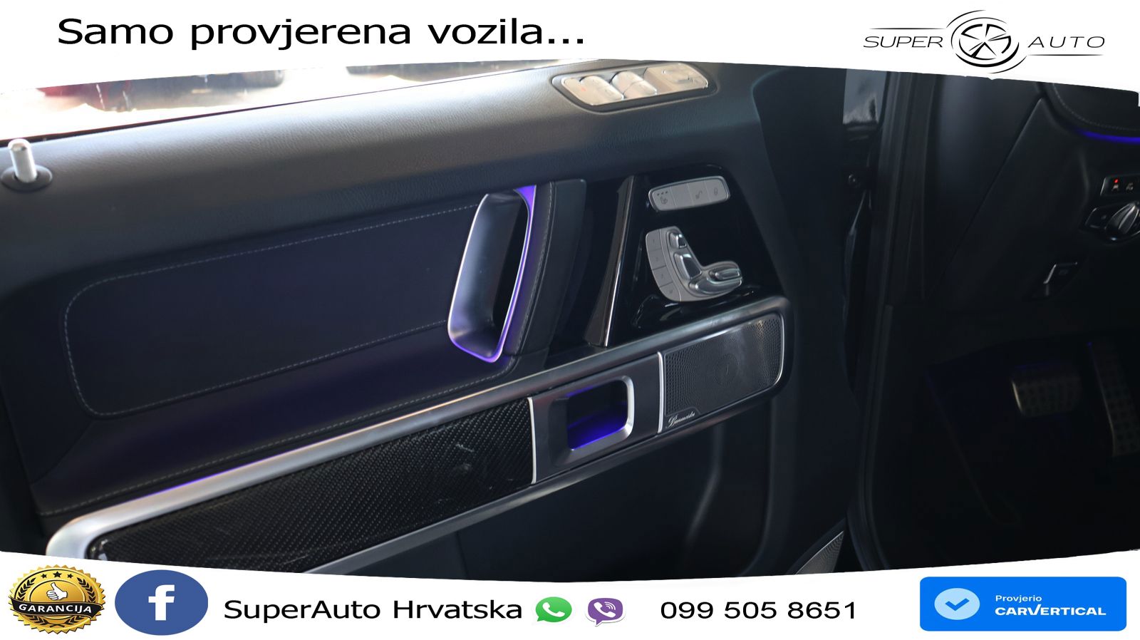 Mercedes AMG G 63 Long V8 (585 KS) 4MATIC 9G-TRONIC AMG SPEEDSHIFT PLUS LED+GR SJED+ACC