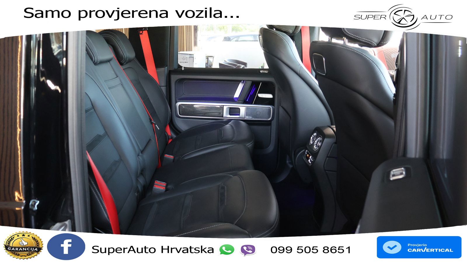 Mercedes AMG G 63 Long V8 (585 KS) 4MATIC 9G-TRONIC AMG SPEEDSHIFT PLUS LED+GR SJED+ACC