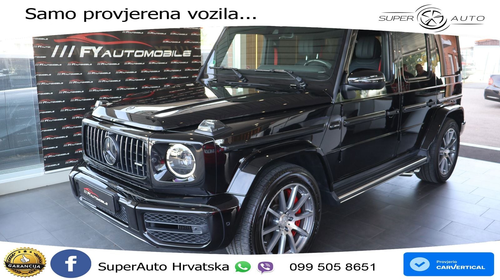 Mercedes AMG G 63 Long V8 (585 KS) 4MATIC 9G-TRONIC AMG SPEEDSHIFT PLUS LED+GR SJED+ACC