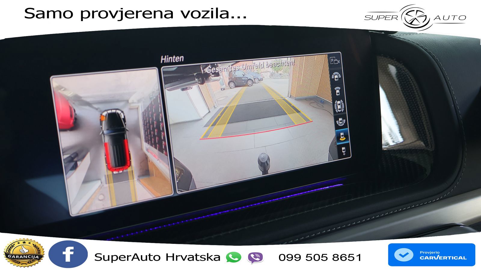 Mercedes AMG G 63 Long V8 (585 KS) 4MATIC 9G-TRONIC AMG SPEEDSHIFT PLUS LED+GR SJED+ACC