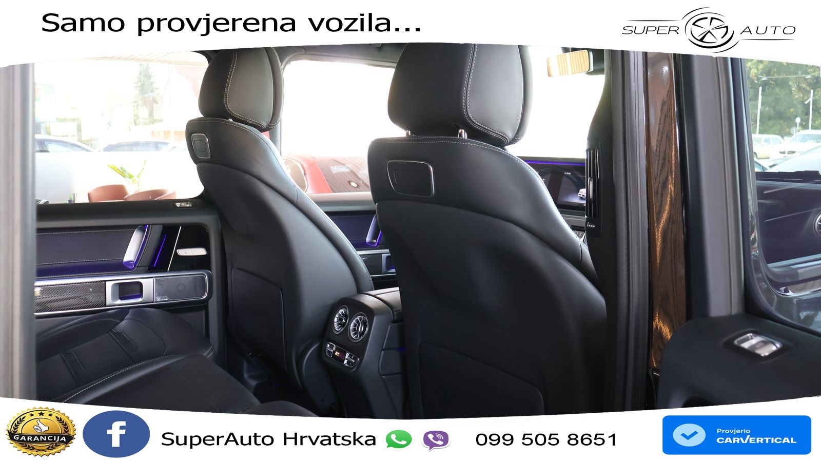 Mercedes AMG G 63 Long V8 (585 KS) 4MATIC 9G-TRONIC AMG SPEEDSHIFT PLUS LED+GR SJED+ACC