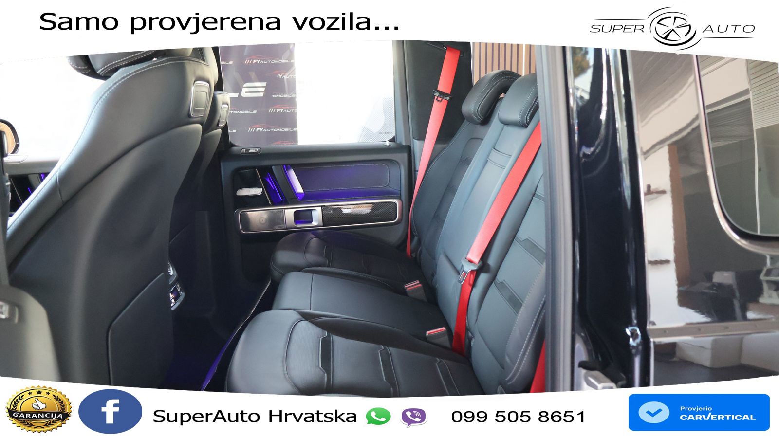 Mercedes AMG G 63 Long V8 (585 KS) 4MATIC 9G-TRONIC AMG SPEEDSHIFT PLUS LED+GR SJED+ACC