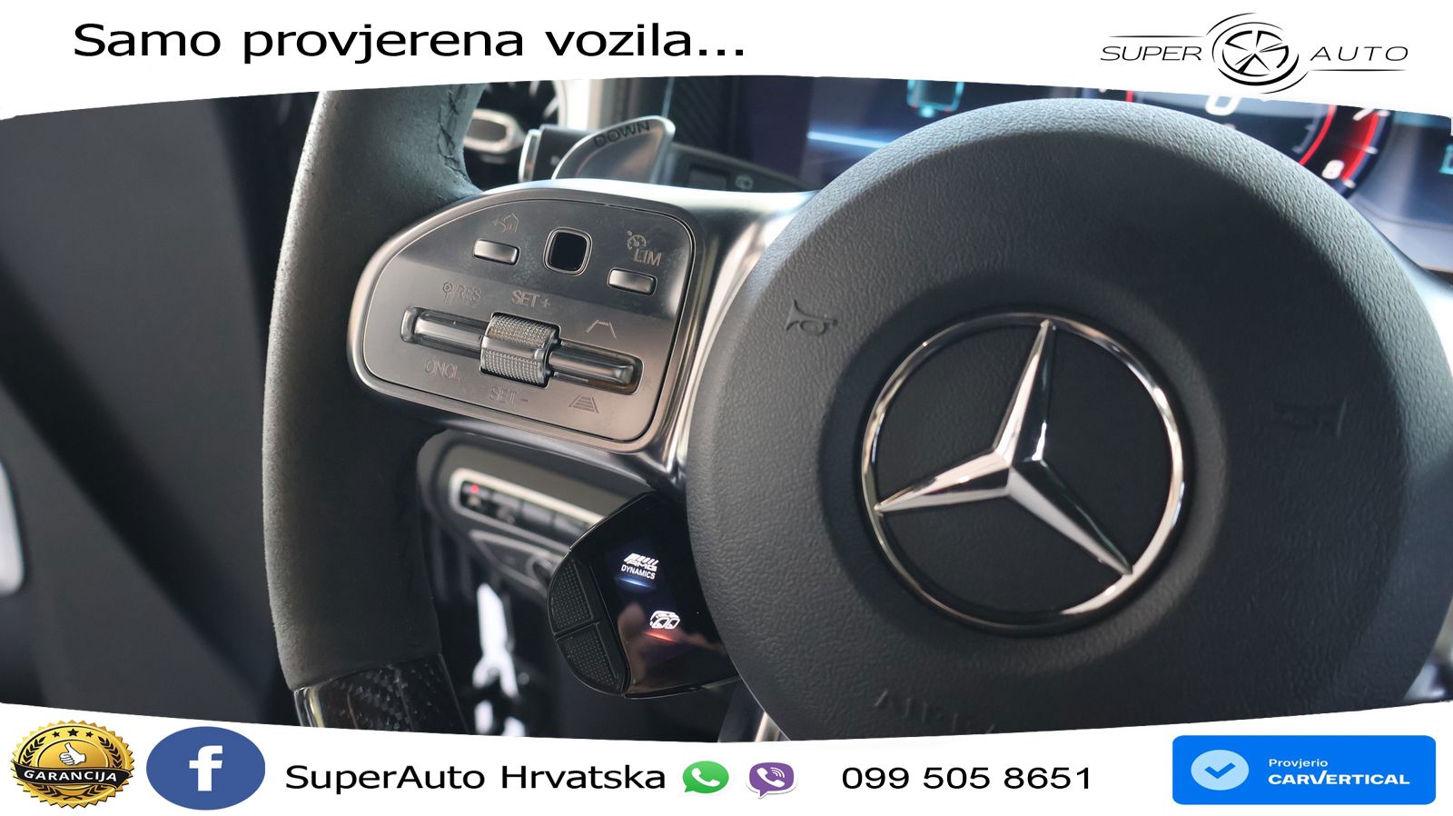 Mercedes AMG G 63 Long V8 (585 KS) 4MATIC 9G-TRONIC AMG SPEEDSHIFT PLUS LED+GR SJED+ACC