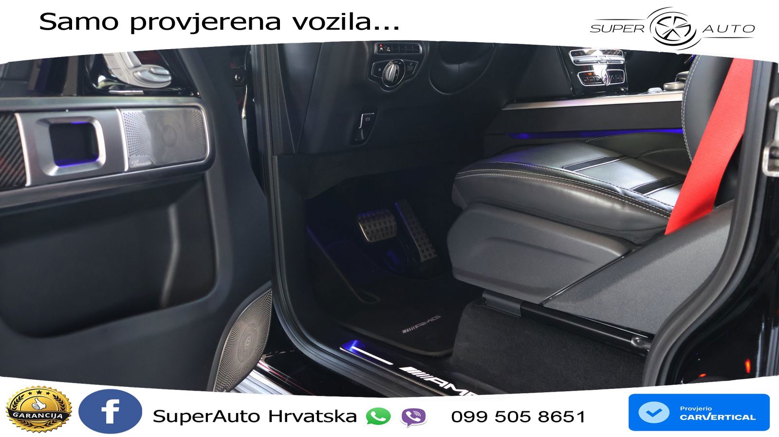 Mercedes AMG G 63 Long V8 (585 KS) 4MATIC 9G-TRONIC AMG SPEEDSHIFT PLUS LED+GR SJED+ACC