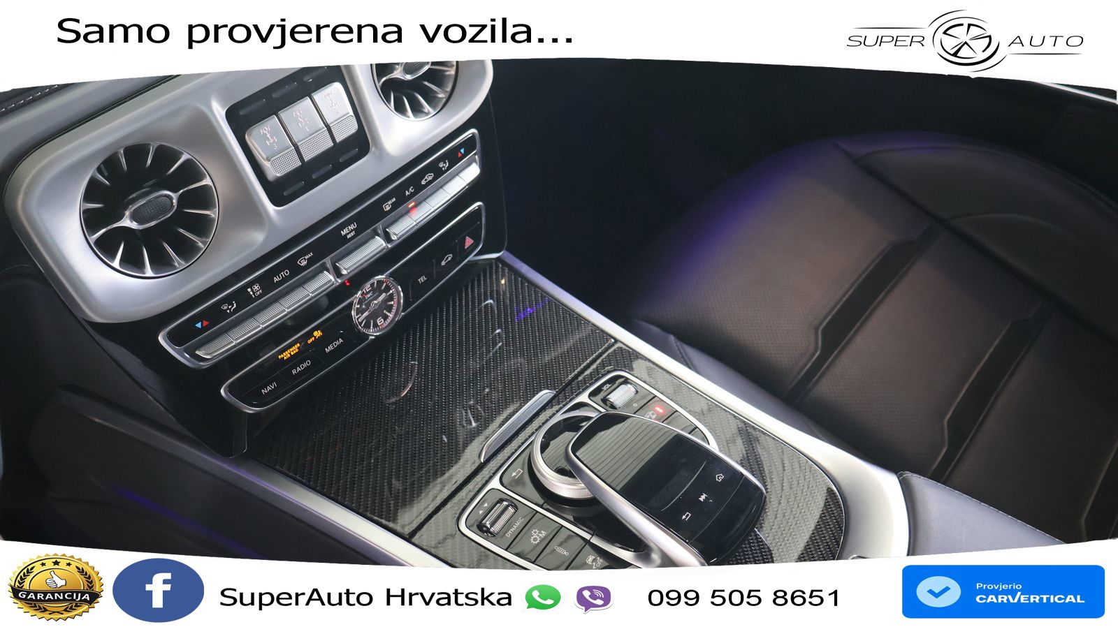 Mercedes AMG G 63 Long V8 (585 KS) 4MATIC 9G-TRONIC AMG SPEEDSHIFT PLUS LED+GR SJED+ACC