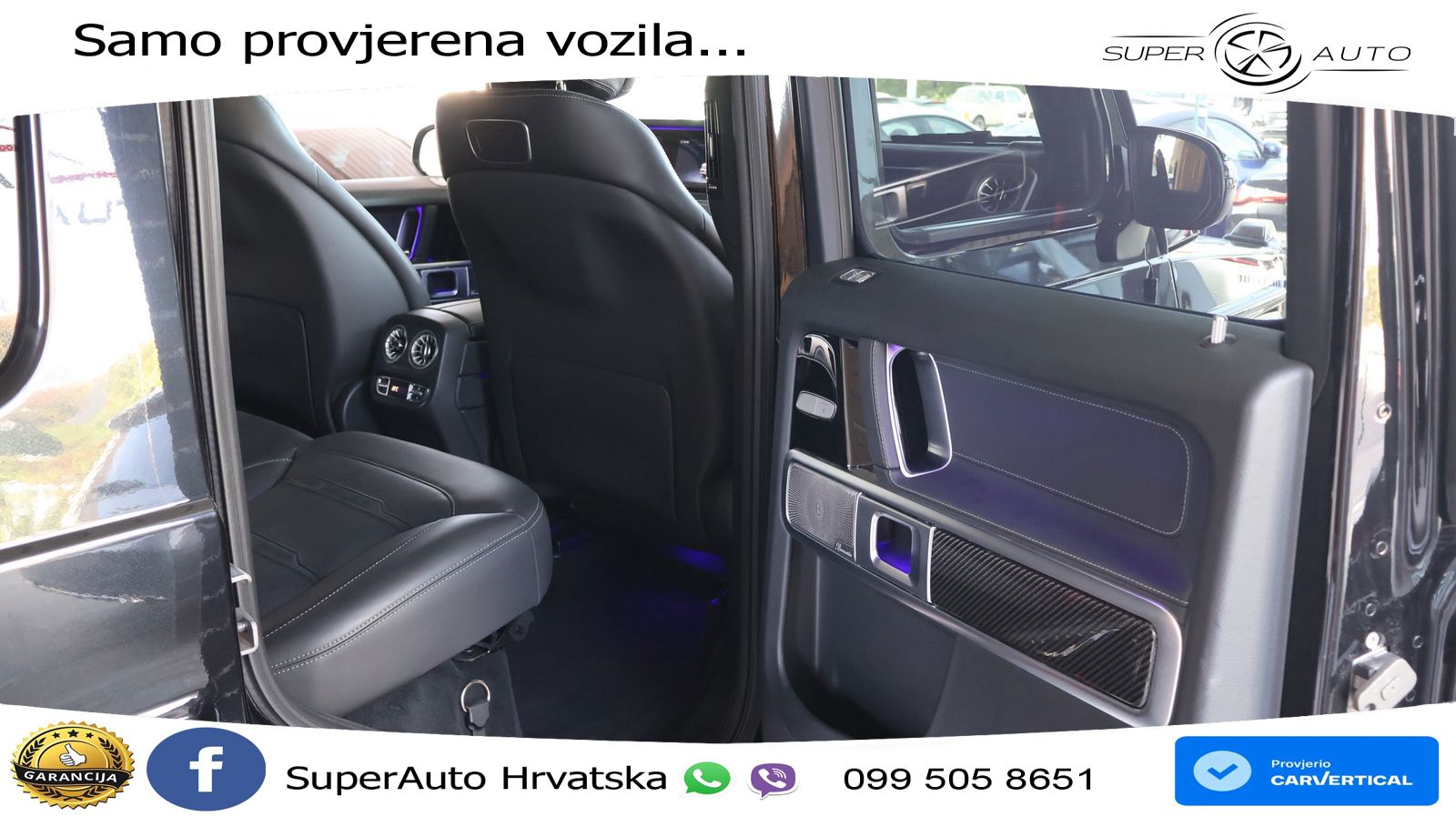 Mercedes AMG G 63 Long V8 (585 KS) 4MATIC 9G-TRONIC AMG SPEEDSHIFT PLUS LED+GR SJED+ACC