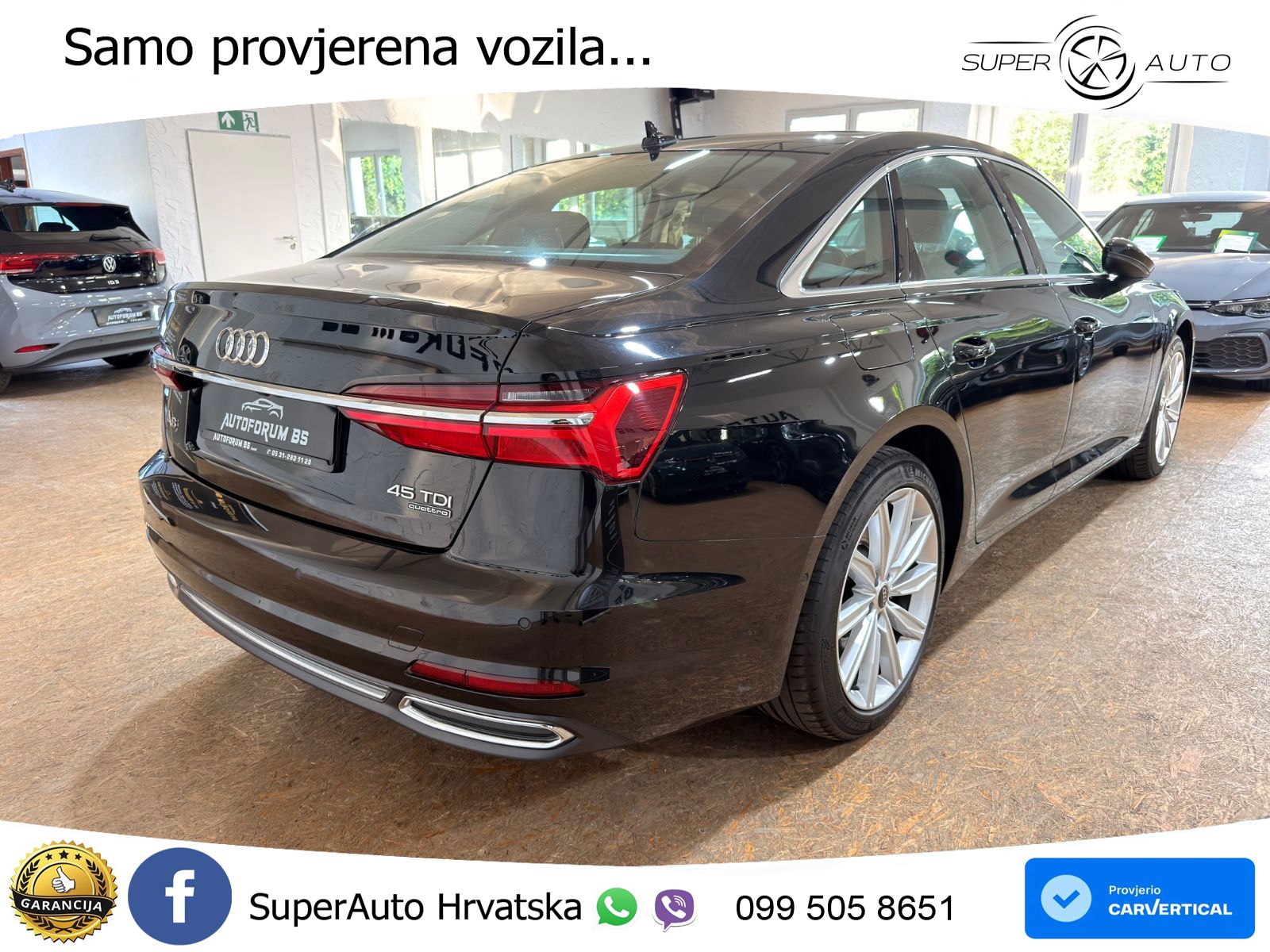 Audi A6 45 TDI V6 (245 KS) quattro ultra S tronic LED+GR SJED+ACC