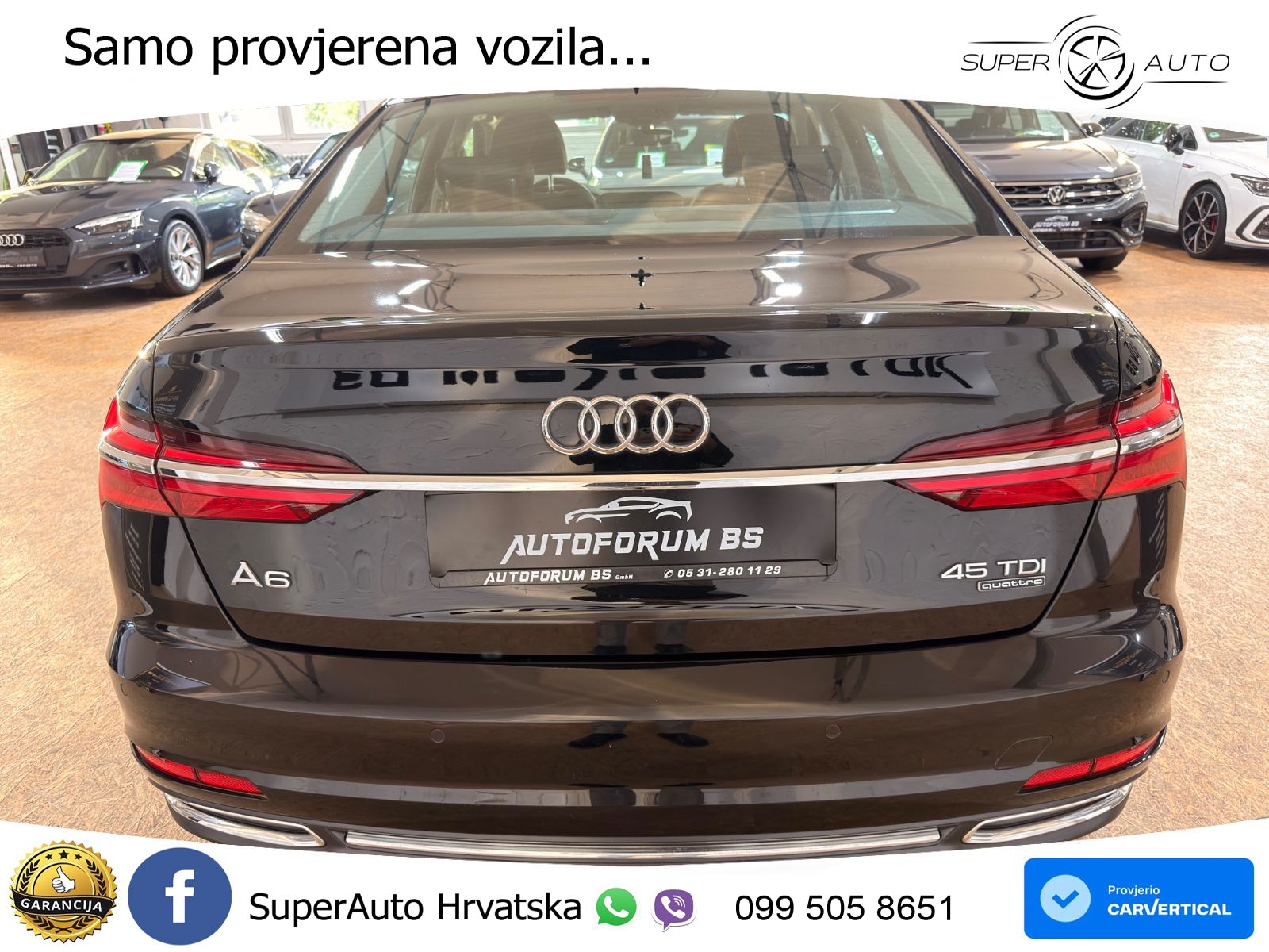 Audi A6 45 TDI V6 (245 KS) quattro ultra S tronic LED+GR SJED+ACC